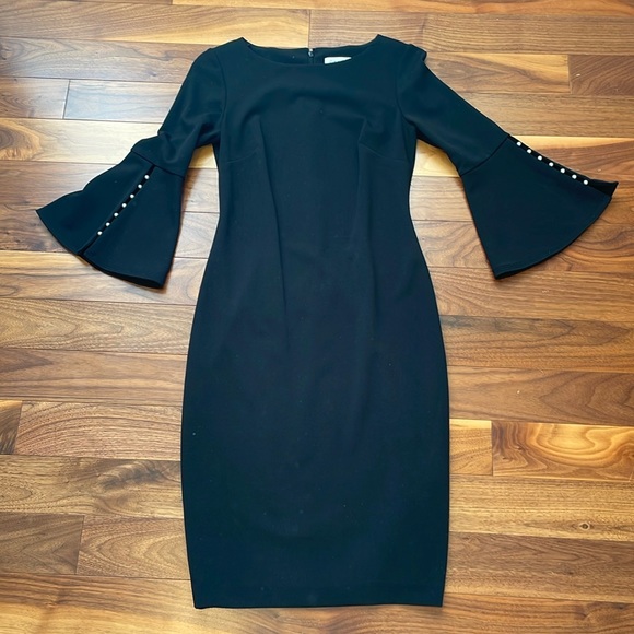 bodycon dress black mini Aspen dinner party dress Length:Regular / Long Embroidered Dresses - Shop